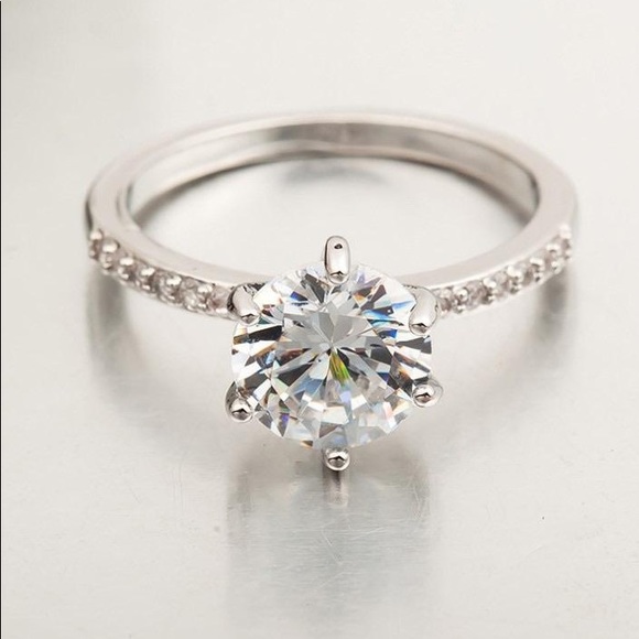 Halo ring - Sizes 6&8 - Picture 1 of 4